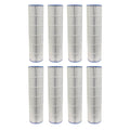 8) unicel c-7494 hayward cx1280xre swimming pool replacement filter cartridges
