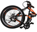 G7 Folding Mountain Bike Full Suspension 27.5 Inches Wheels Foldable Bike 21 Speed for Adults Dual Disc Brakes Bicycle