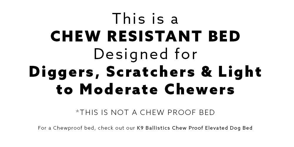 K9 Ballistics Tough Rectangle Nesting Dog Bed - Washable, Durable and Waterproof Dog Bed - Made for Small to Big Dogs