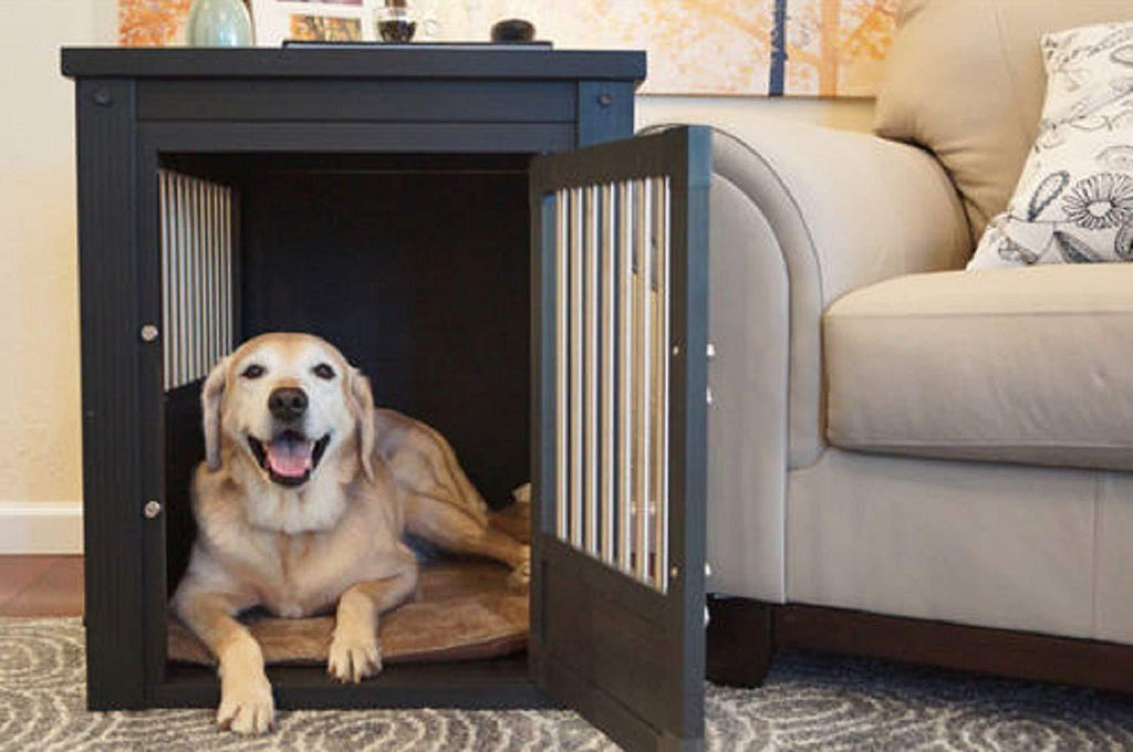 Hot Sale! X LarPet Crate CaEnd Table Dog House Home Indoor Gate Living Room