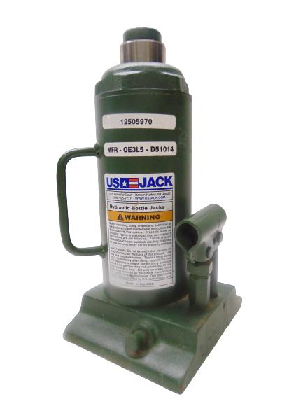12 Ton High RanBottle Jack D51014  USA made U.S. Jack