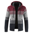 Winter Thick Warm Hooded Cardigan Sweater Coat