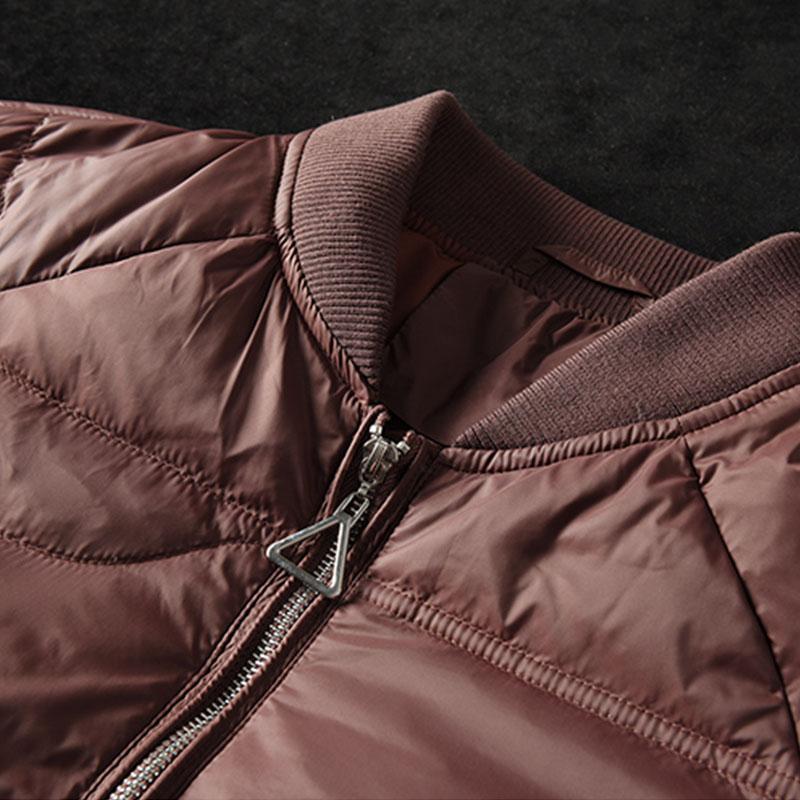 autumn thick warm duck down coat