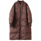 autumn thick warm duck down coat
