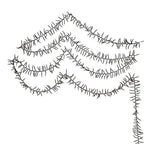 Kurt S. Adler AD1006WW 98 ft. 3000-Light Cluster Garland with Warm White LED Lights
