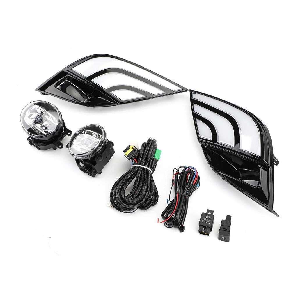 LED DRL Turn Signal Lamp Fog Light Wiring Refit For Toyota Camry SE XSE 18-19 Generic