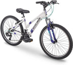 24" Royce Union RTT Womens 21-Speed Mountain Bike, Aluminum Frame, Trigger Shift, White