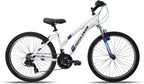 24" Royce Union RTT Womens 21-Speed Mountain Bike, Aluminum Frame, Trigger Shift, White