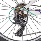 24" Royce Union RTT Womens 21-Speed Mountain Bike, Aluminum Frame, Trigger Shift, White