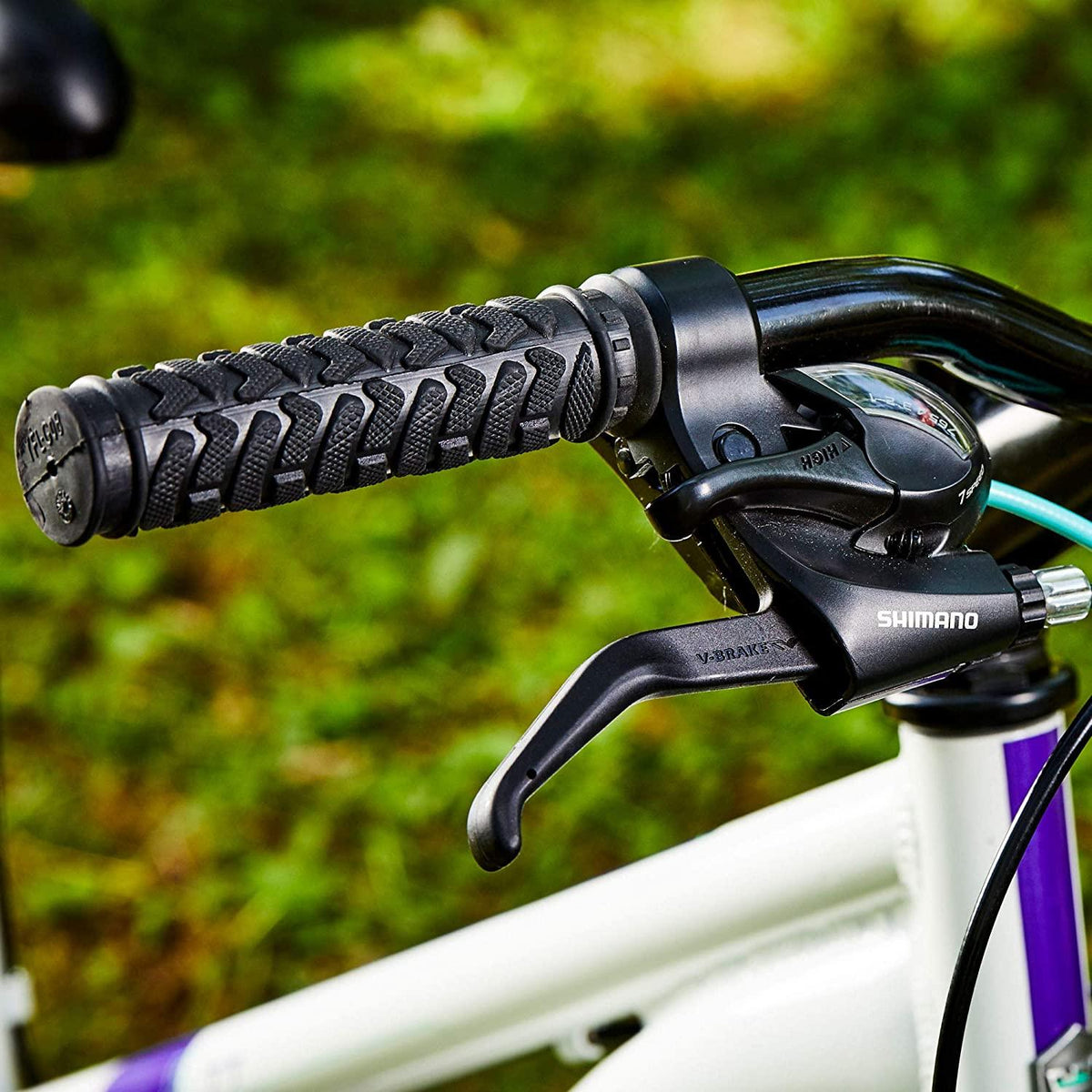 24" Royce Union RTT Womens 21-Speed Mountain Bike, Aluminum Frame, Trigger Shift, White
