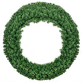 48 in. Green Pre-Lit LED Artificial Christmas Wreath