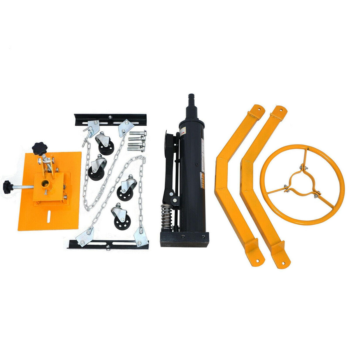 1660lbs 0.75Ton Transmission Jack 2StaHydraulic 360閹 for Engine Lift tools