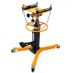 1660lbs 0.75Ton Transmission Jack 2StaHydraulic 360閹 for Engine Lift tools