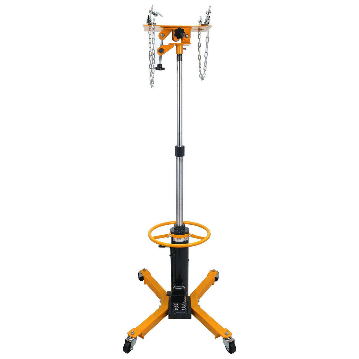 1660lbs 0.75Ton Transmission Jack 2StaHydraulic 360閹 for Engine Lift tools