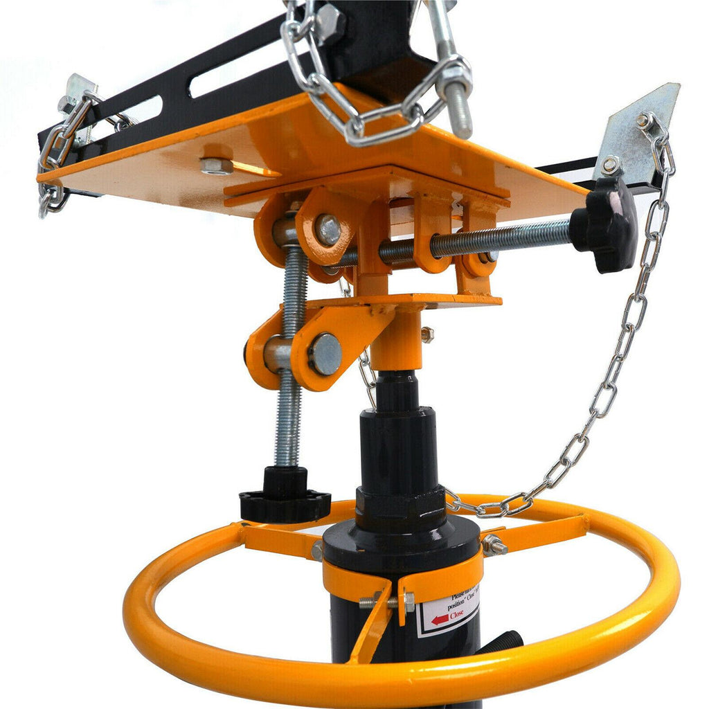 1660lbs 0.75Ton Transmission Jack 2StaHydraulic 360閹 for Engine Lift tools