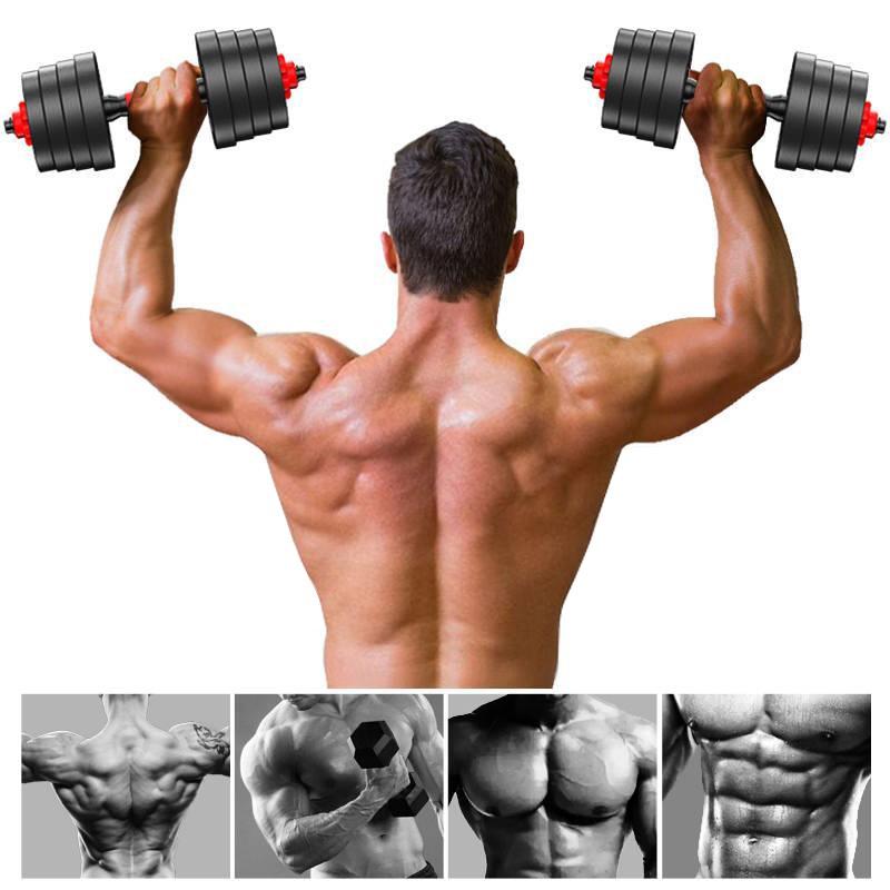 Adjustable Dumbbell Pair, Dumbbell Combination Environmental Dumbbell