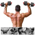 Adjustable Dumbbell Pair, Dumbbell Combination Environmental Dumbbell