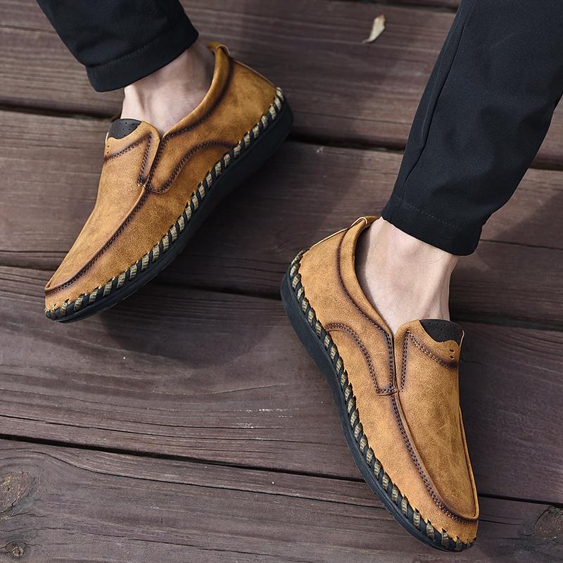Men's Shoes - ng Summer Men Casual Handmade Breathable Slip-On Loafers