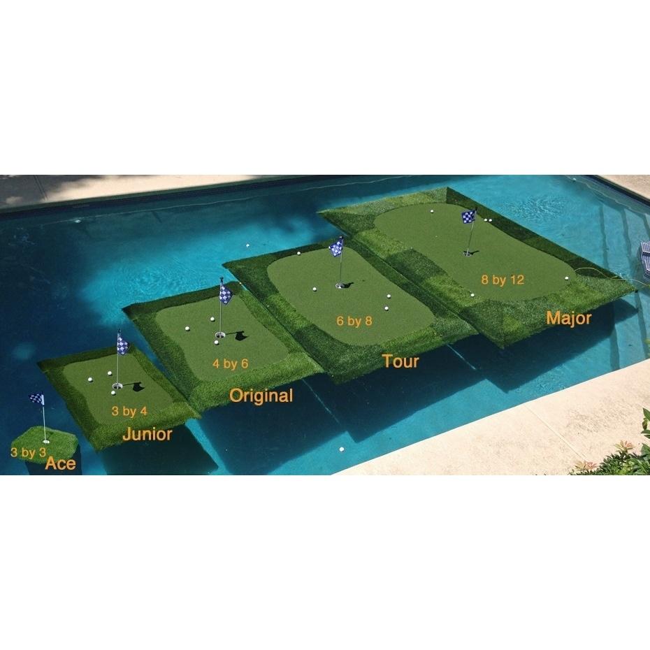 Floating Golf Green MA000002 3 x 4 ft. Floating Golf Mat, Green