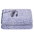 Heated Blanket Soft Electric USB Blanket Machine Washable for Home Travel Office 110*70cm