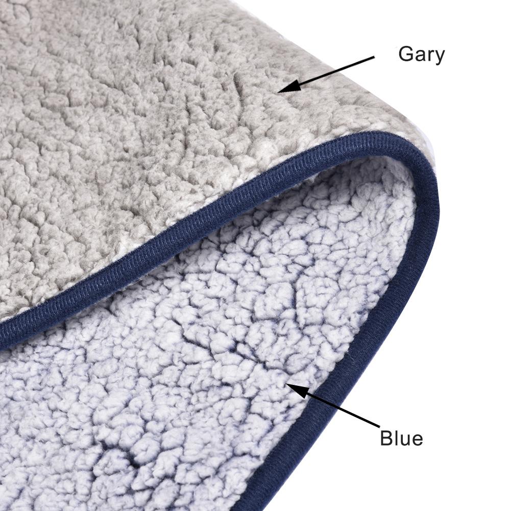 Heated Blanket Soft Electric USB Blanket Machine Washable for Home Travel Office 110*70cm