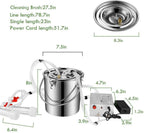 limeid double pump pulse 14l electric milking machine single bucket piston vacuum pulsation mini household milking machine goat milking supplies cow milker,forcattle