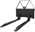 yintatech pallet fork 46" skid steer forks 2600 lbs capacity skid steer attachments quick attach mount
