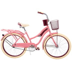 Huffy 24" Nel Lusso Girls' Cruiser Bike, Pink Blush Powder