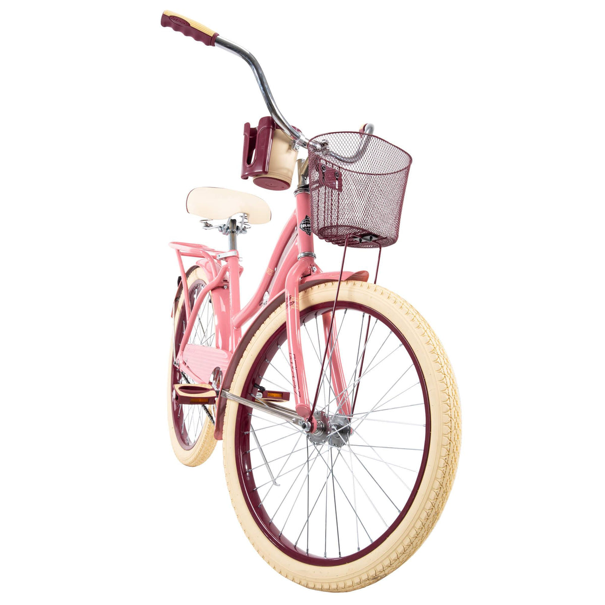 Huffy 24" Nel Lusso Girls' Cruiser Bike, Pink Blush Powder