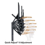 Lifetime 44 in. Shatterproof In-Ground Adjustable System, 1008
