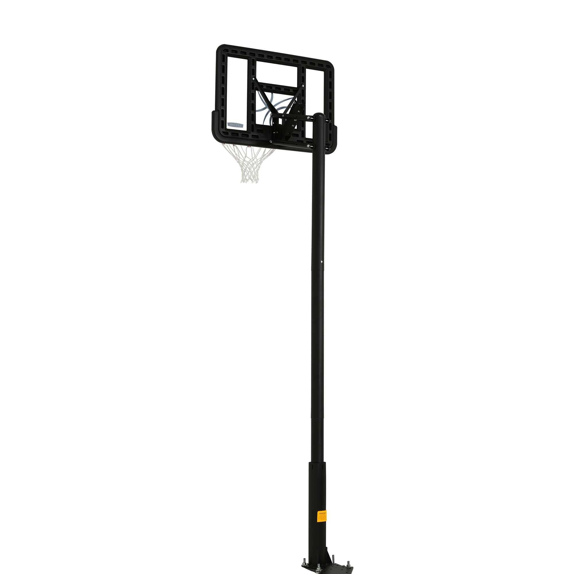Lifetime 44 in. Shatterproof In-Ground Adjustable System, 1008