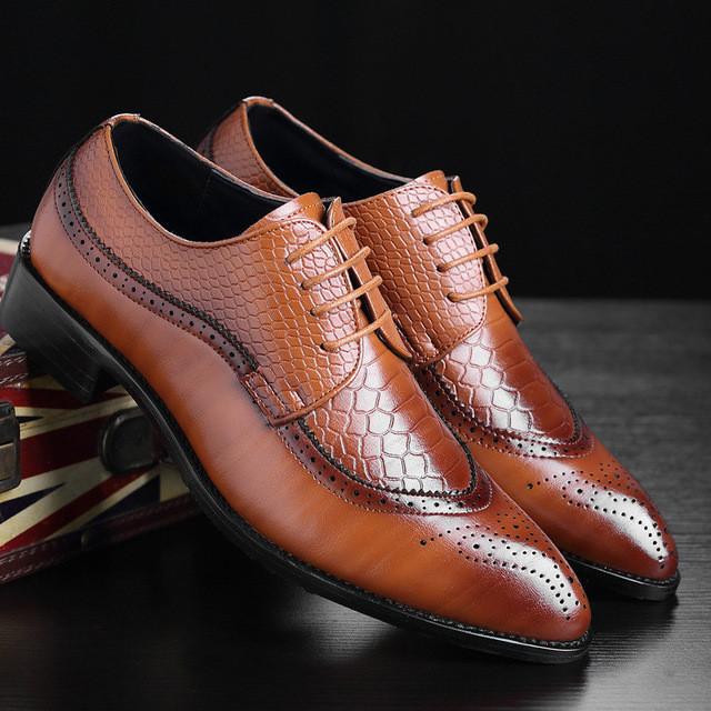 Men's Shoes - British Style Classic Business Formal Shoes