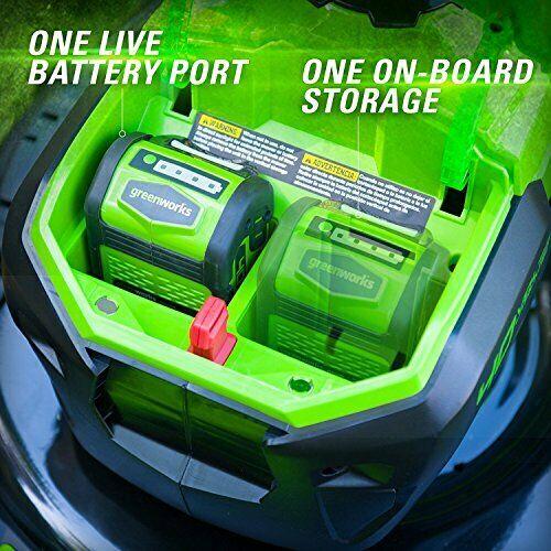 Greenworks 40V 21 inch Self-Propelled Cordless Lawn Mower Battery Not Include...