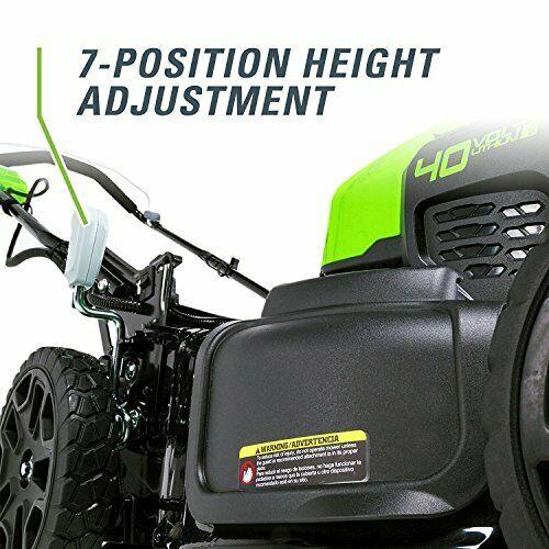 Greenworks 40V 21 inch Self-Propelled Cordless Lawn Mower Battery Not Include...