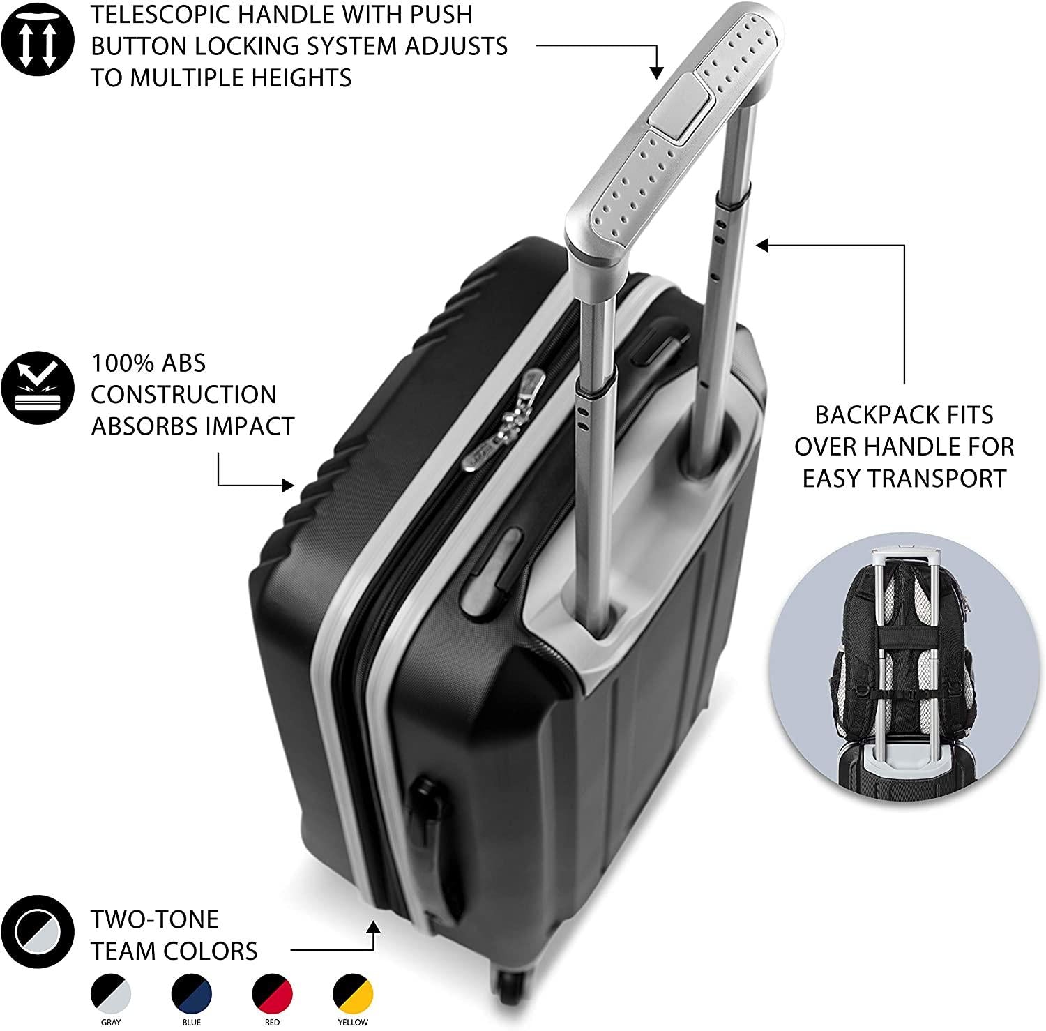 NFL 2-Piece Luggage Set