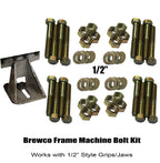 Brewco Executive 360 Pinch Weld Clamp Bolt Kit 1/2" for Brewco Frame Machine