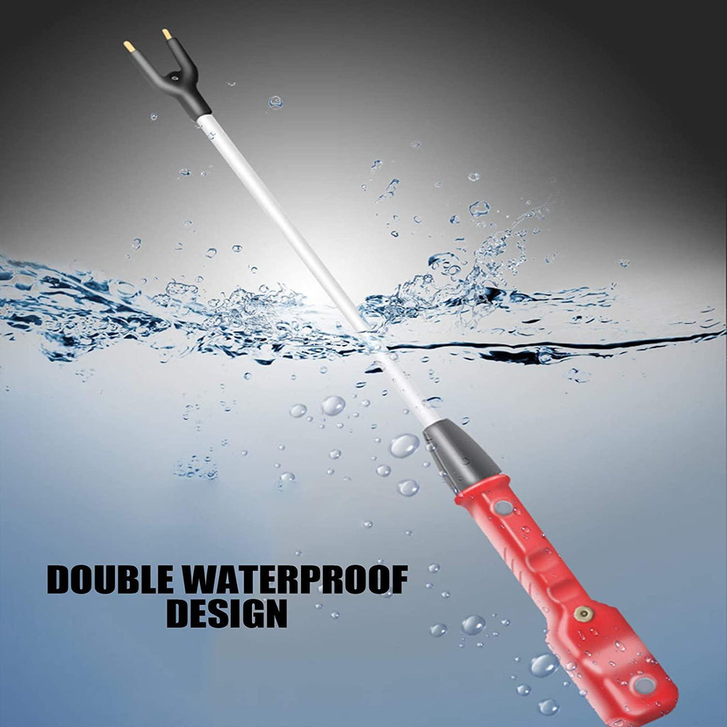 animal electric prod hot shock,waterproof cattle prod stick rechargeable electric livestock prod for pig cow goats cattle and big dog,