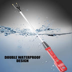 animal electric prod hot shock,waterproof cattle prod stick rechargeable electric livestock prod for pig cow goats cattle and big dog,