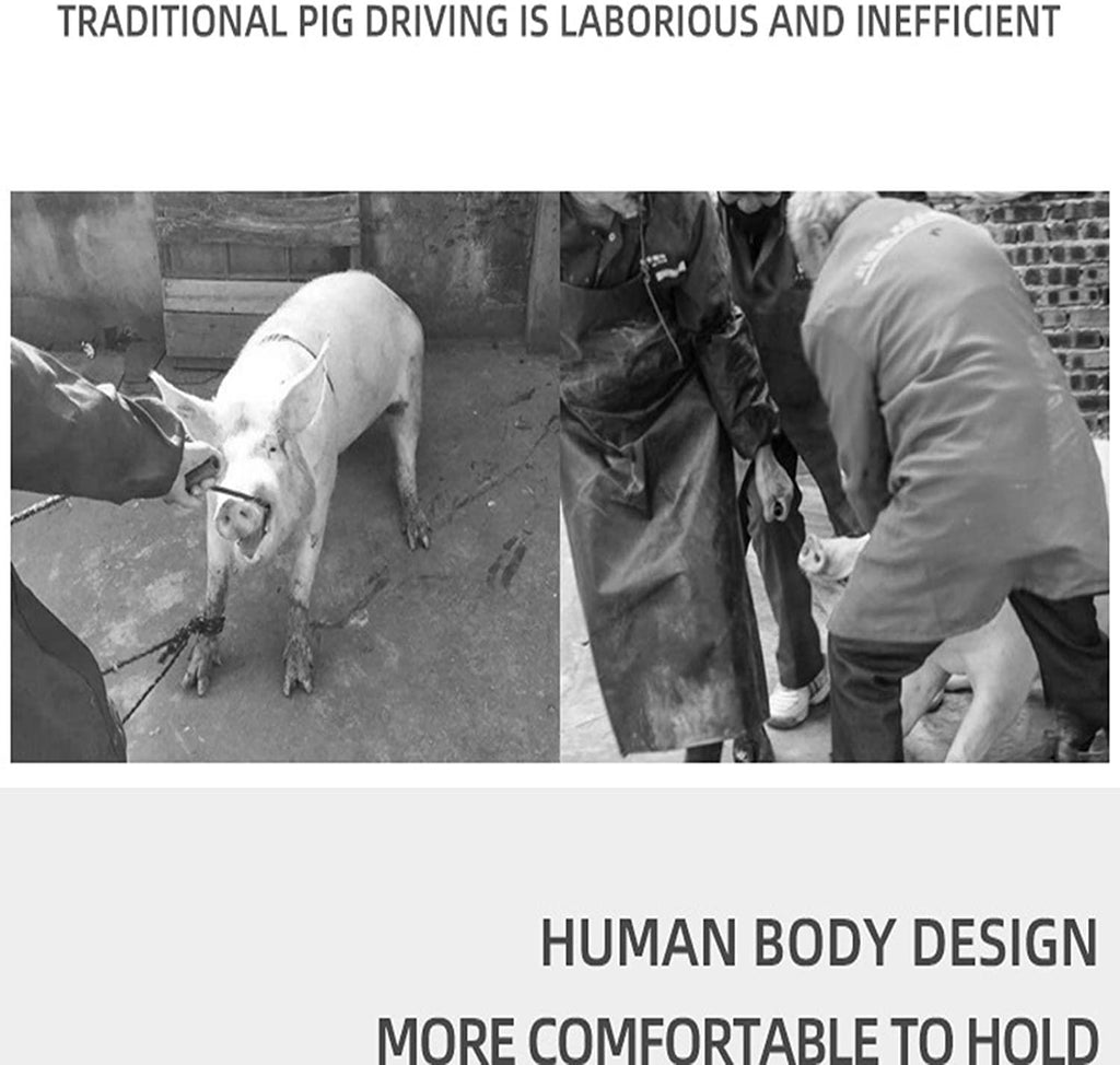 animal electric prod hot shock,waterproof cattle prod stick rechargeable electric livestock prod for pig cow goats cattle and big dog,