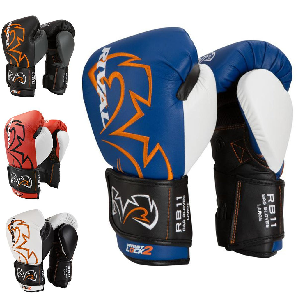RIVAL Boxing RB11 Evolution Bag Gloves - Medium - Blue