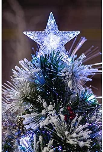 Joedot Christmas Tree Fiber Optic Green with Cones &amp; Berries