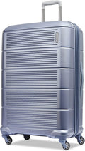 Stratum XLT 2.0 Expandable Hardside Luggage with Spinner Wheels, Slate Blue, 28"