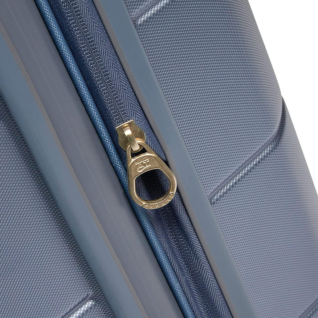 Stratum XLT 2.0 Expandable Hardside Luggage with Spinner Wheels, Slate Blue, 28"