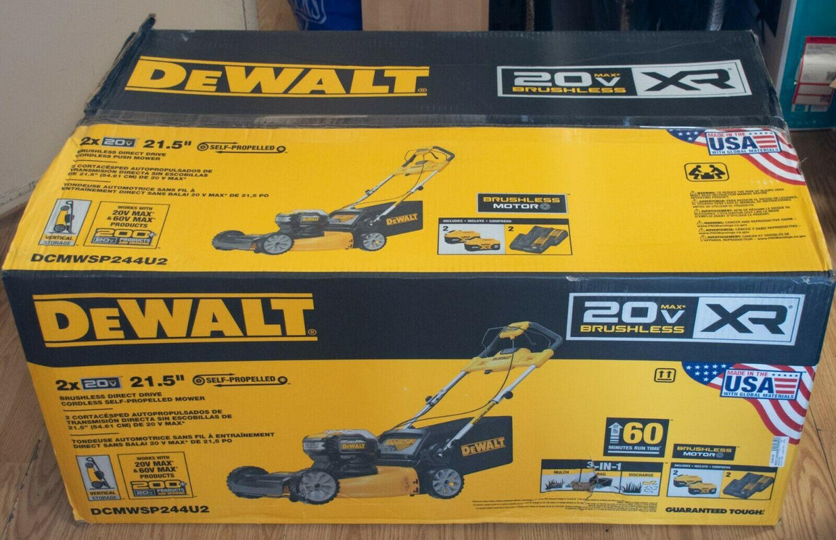 (MA4) 21.5" 20-Volt MAX Cordless Battery Walk Behind Self Propelled Mower