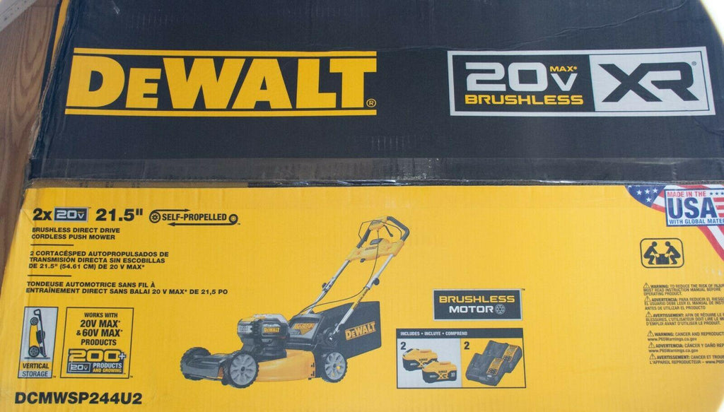 (MA4) 21.5" 20-Volt MAX Cordless Battery Walk Behind Self Propelled Mower