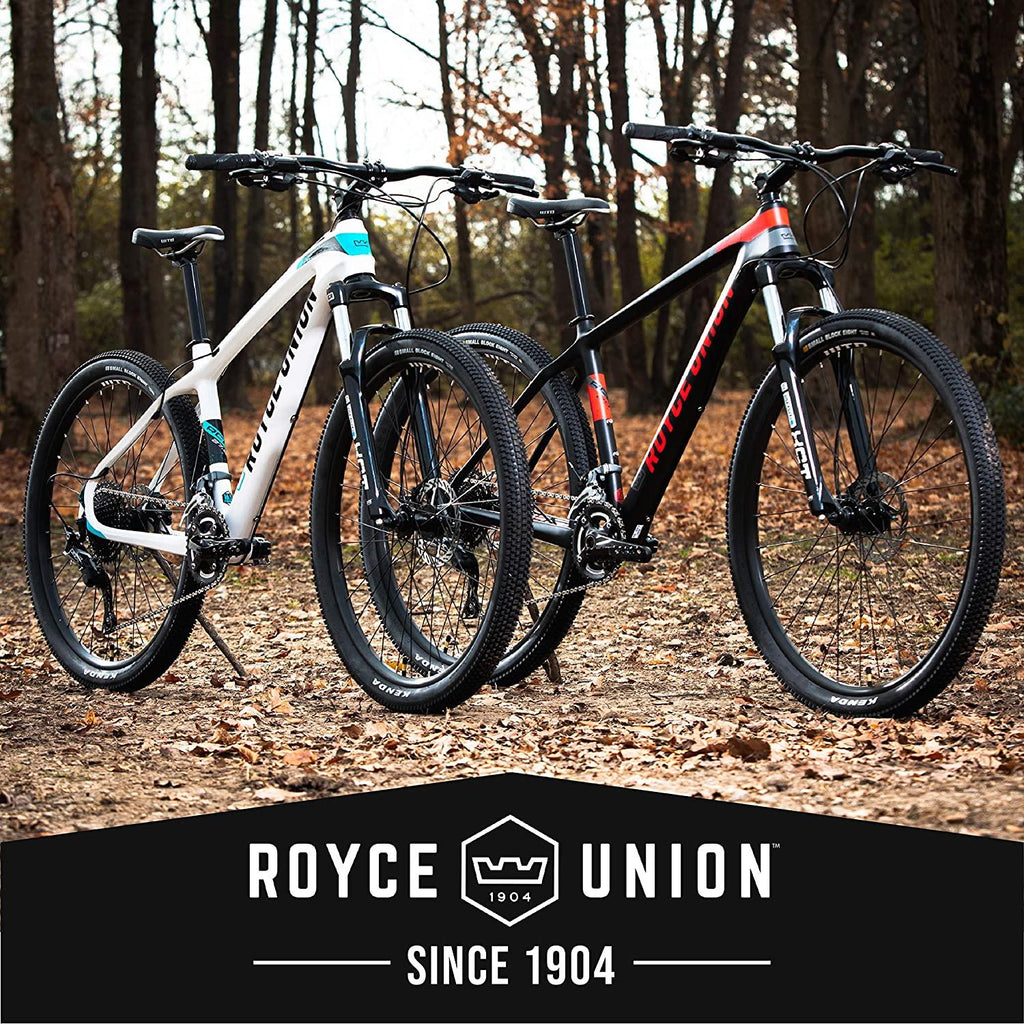 Royce Union Lightweight Carbon Men's Mountain Bike, Matte Black, 29 inch Wheels / 19 inch Frame (76149)