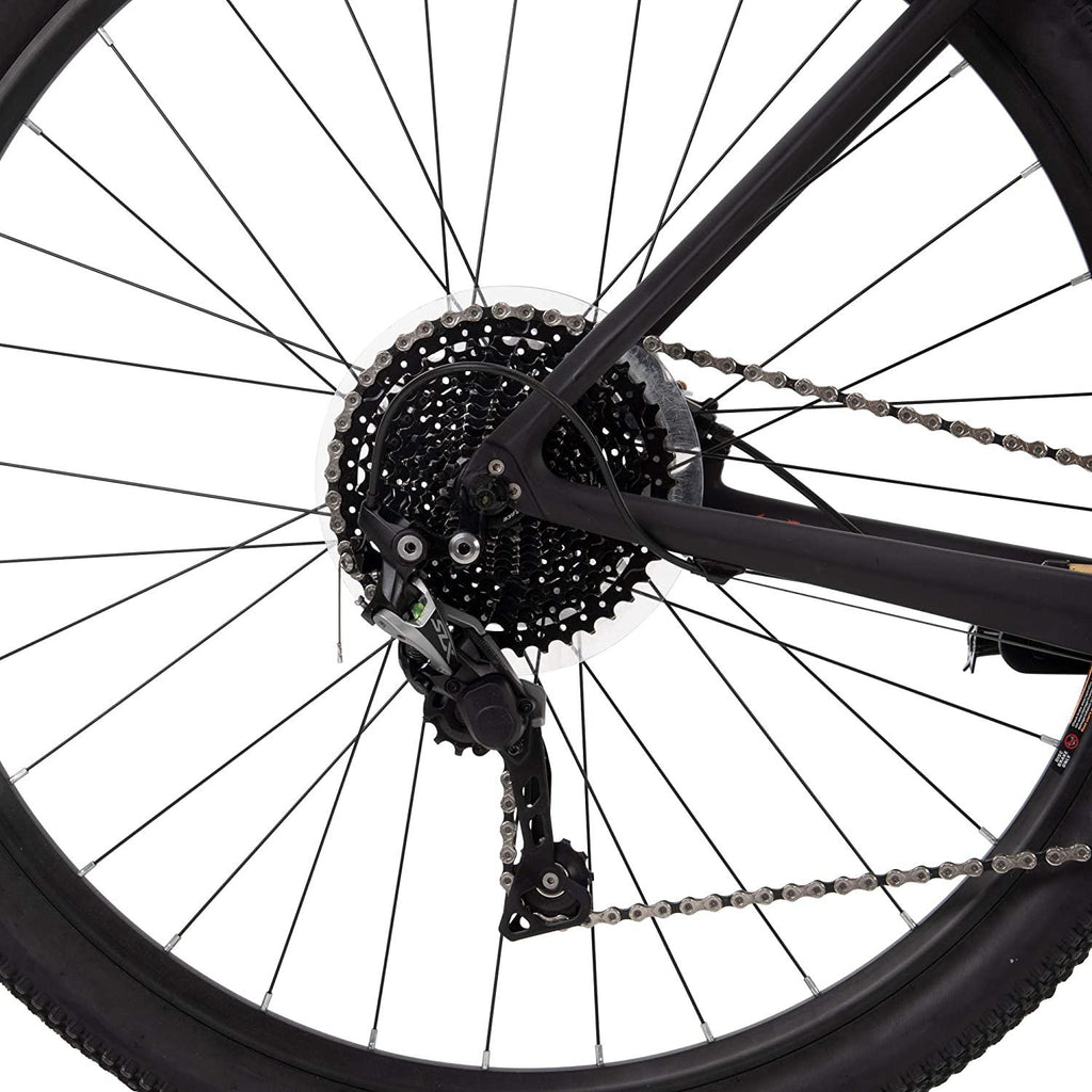 Royce Union Lightweight Carbon Men's Mountain Bike, Matte Black, 29 inch Wheels / 19 inch Frame (76149)