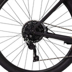 Royce Union Lightweight Carbon Men's Mountain Bike, Matte Black, 29 inch Wheels / 19 inch Frame (76149)