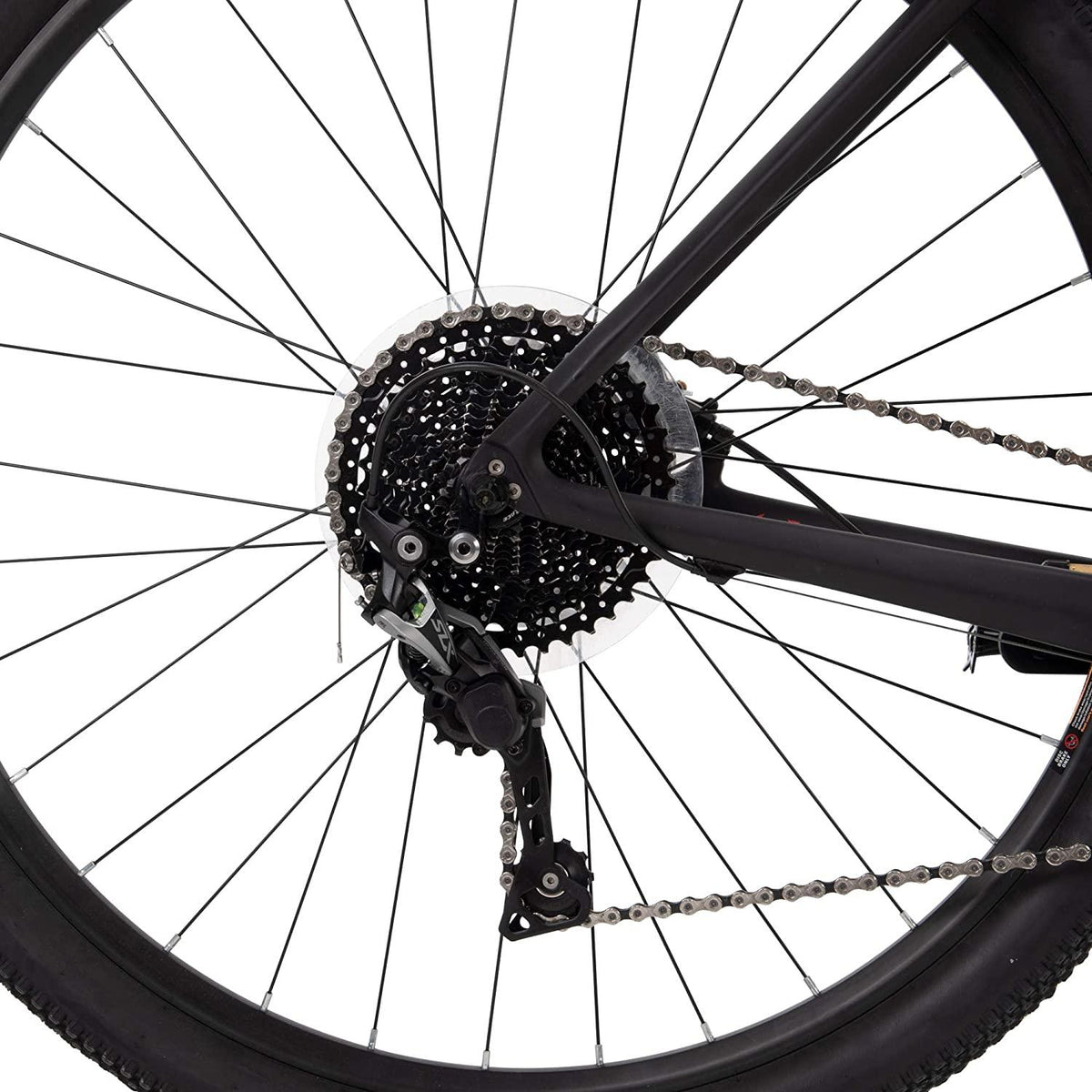 Royce Union Lightweight Carbon Men's Mountain Bike, Matte Black, 29 inch Wheels / 19 inch Frame (76149)