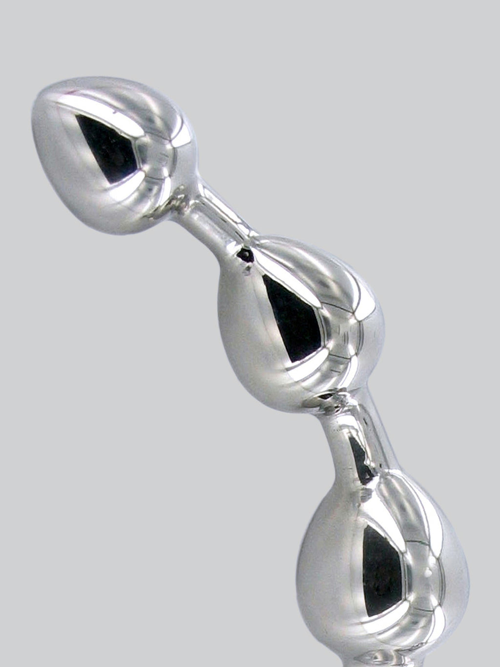 njoy Fun Wand Stainless Steel Dildo, Silver
